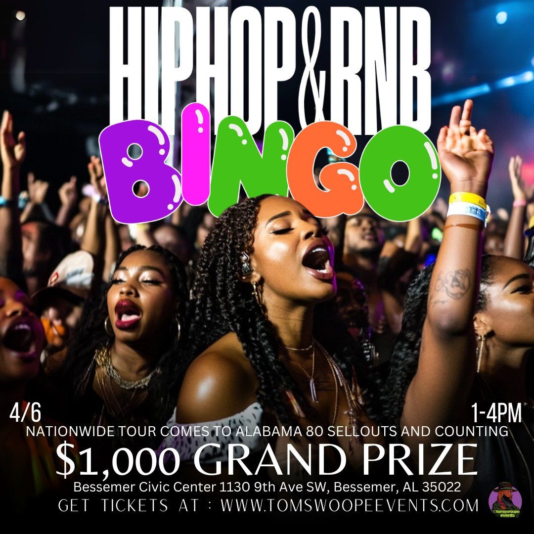 Hip Hop and R&B Bingo with Tom Swoope (Alabama)