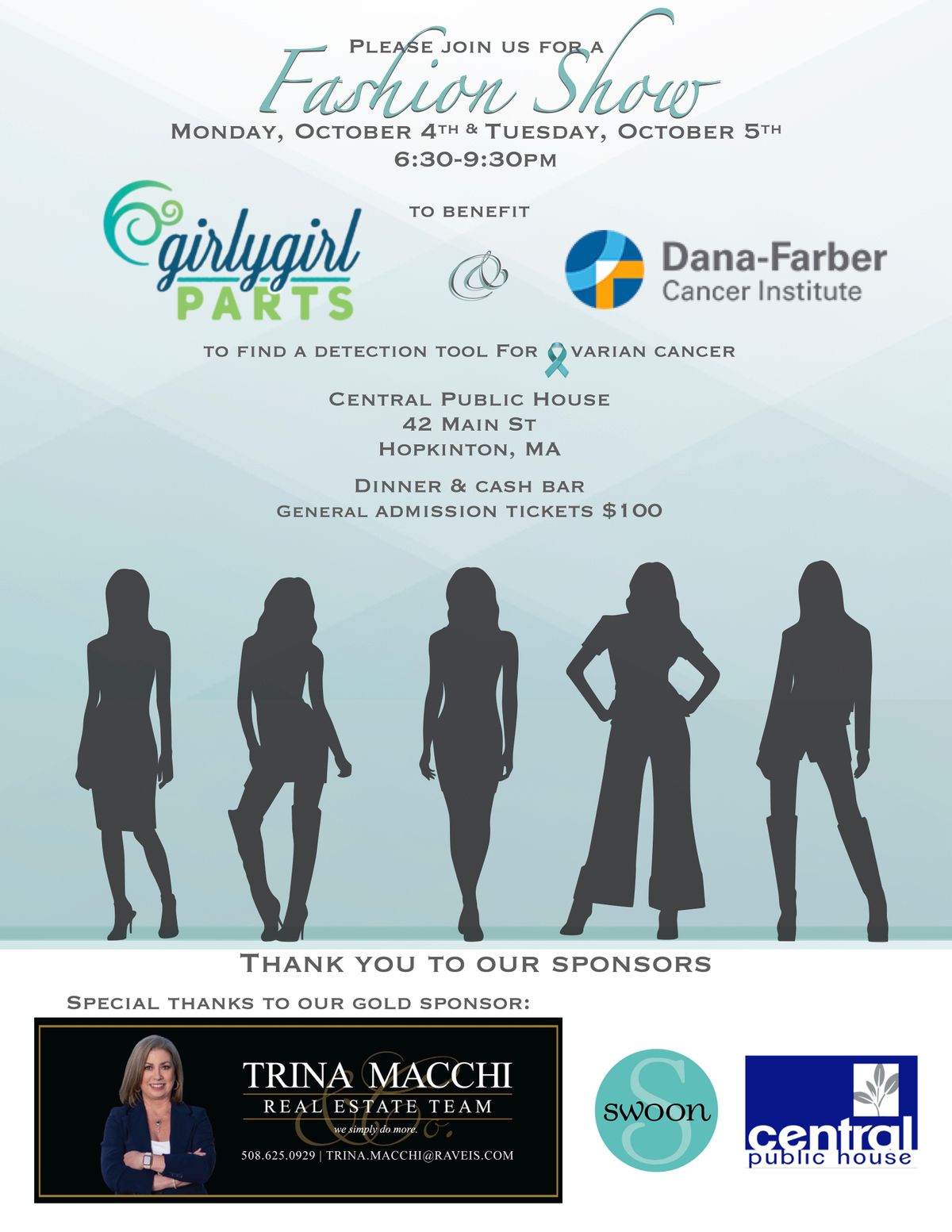 Fashion Show to benefit Girly Girl Parts\/Dana Farber Cancer Institute