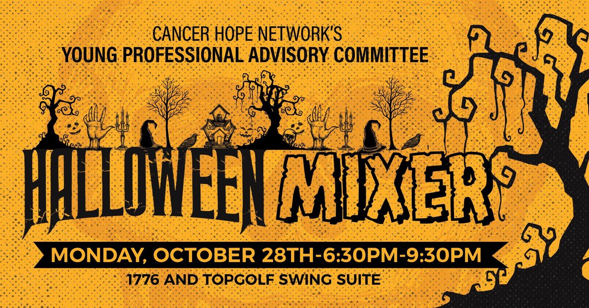 Halloween Mixer hosted by Cancer Hope Network's Young Professional Advisory Committee