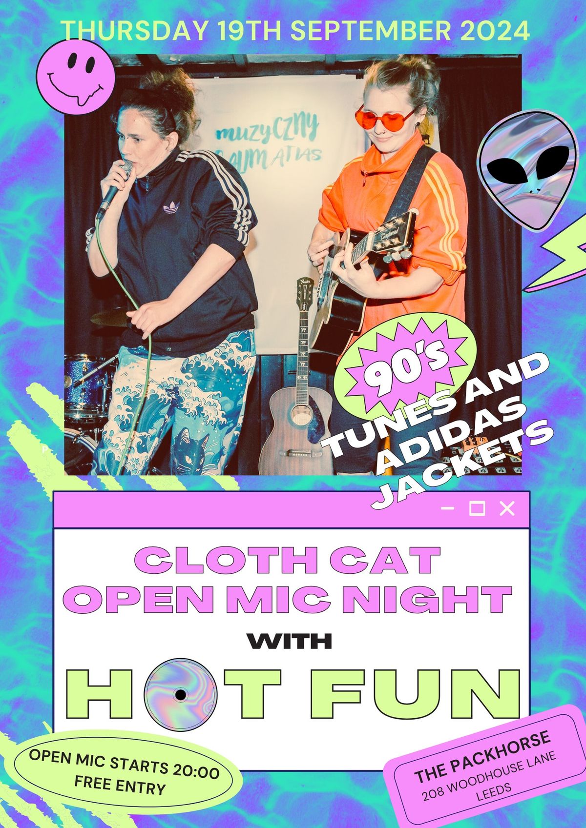 HOT FUN @ Packhorse Cloth Cat Open Mic Night 