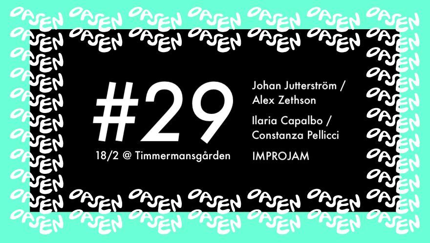 Oasen #29 @ Timmermansg\u00e5rden