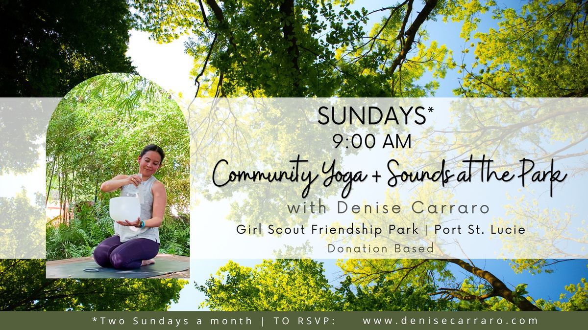 Community Yoga + Sounds | Port St. Lucie