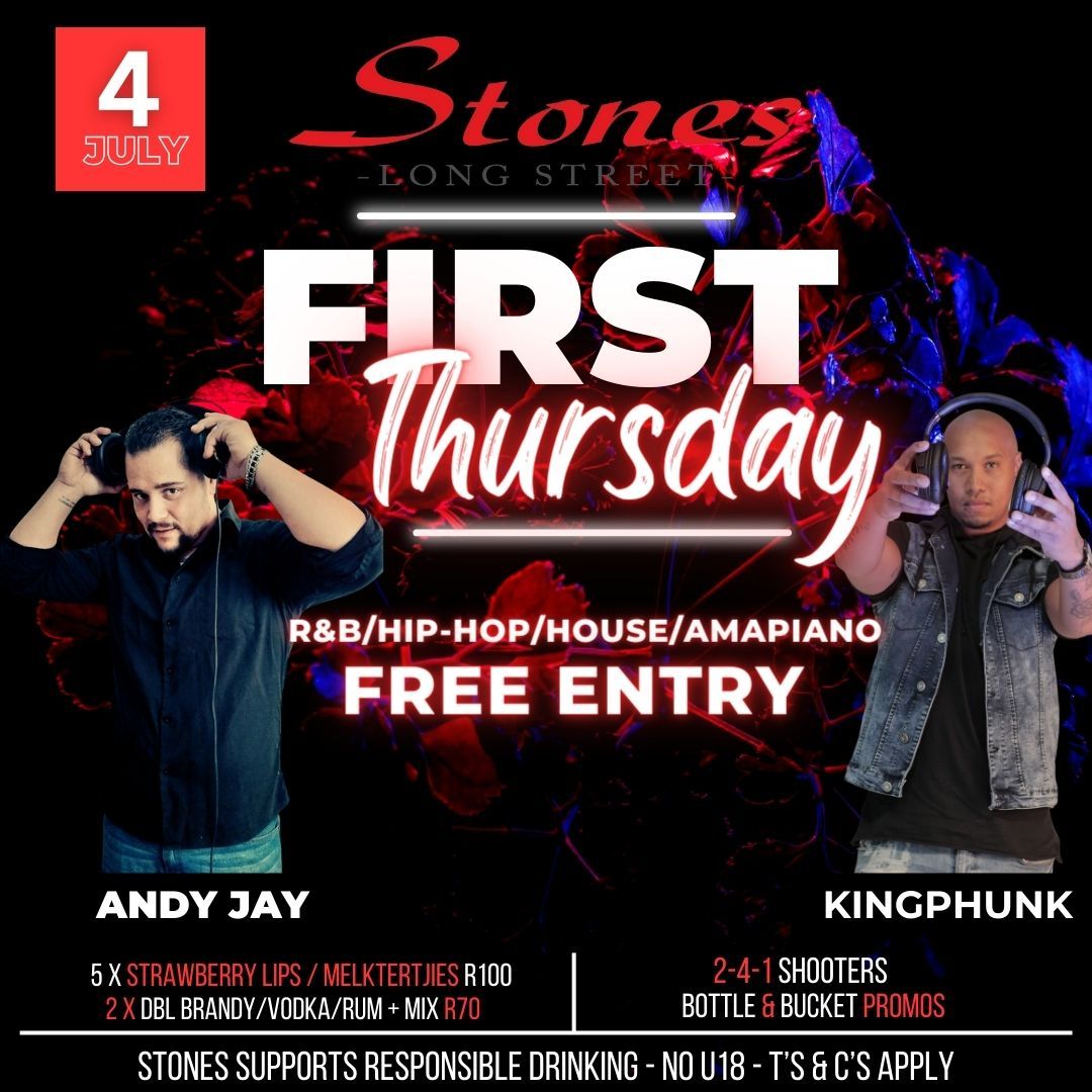 First Thursday @ Stones Long Street
