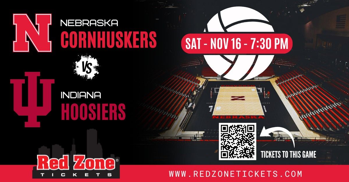 Nebraska Volleyball vs Indiana