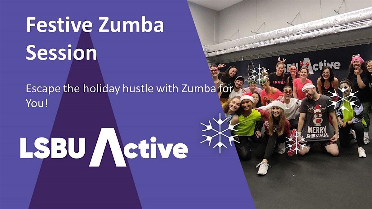 LSBU Active Festive Zumba Session