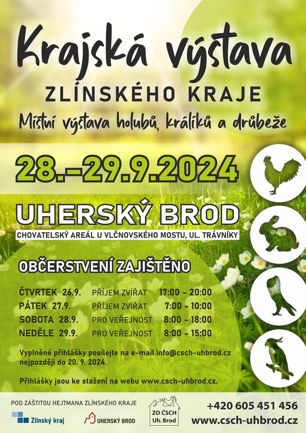 Krajsk\u00e1 v\u00fdstava Zl\u00ednsk\u00e9ho kraje a M\u00edstn\u00ed v\u00fdstava holub\u016f, kr\u00e1l\u00edk\u016f a dr\u016fbe\u017ee