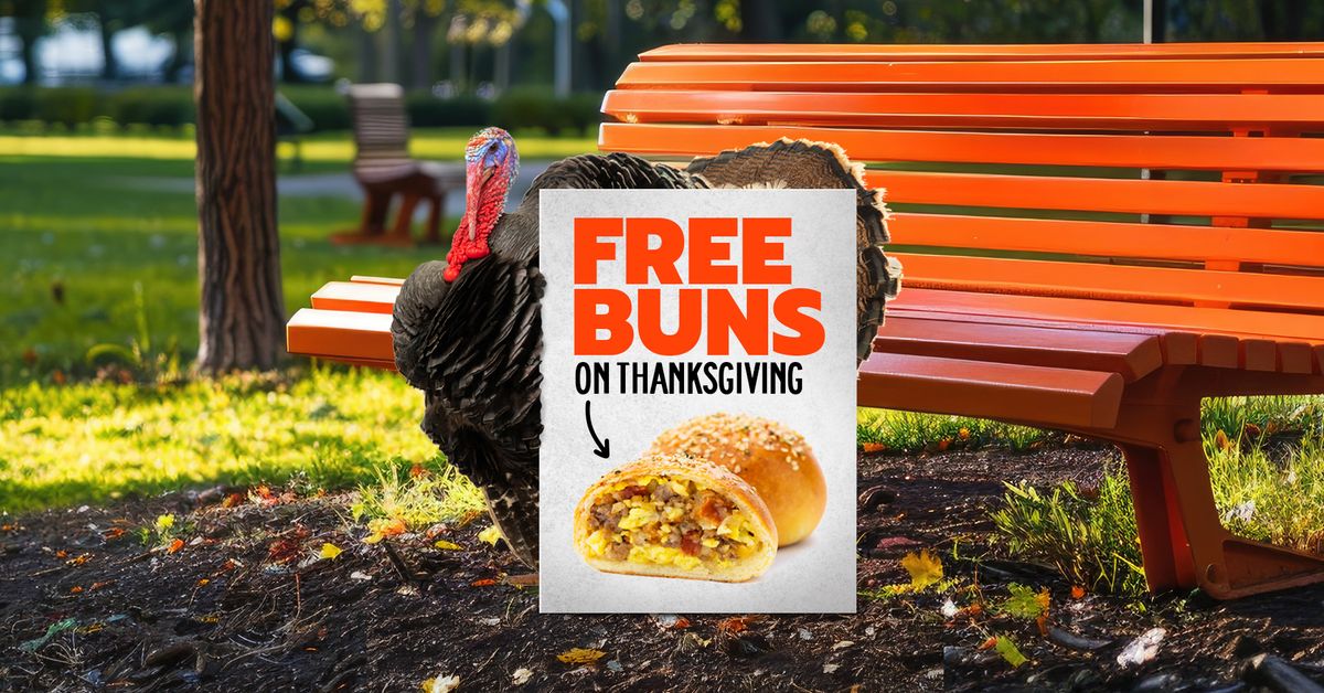 Thanksgiving Day - Free Buns for All!