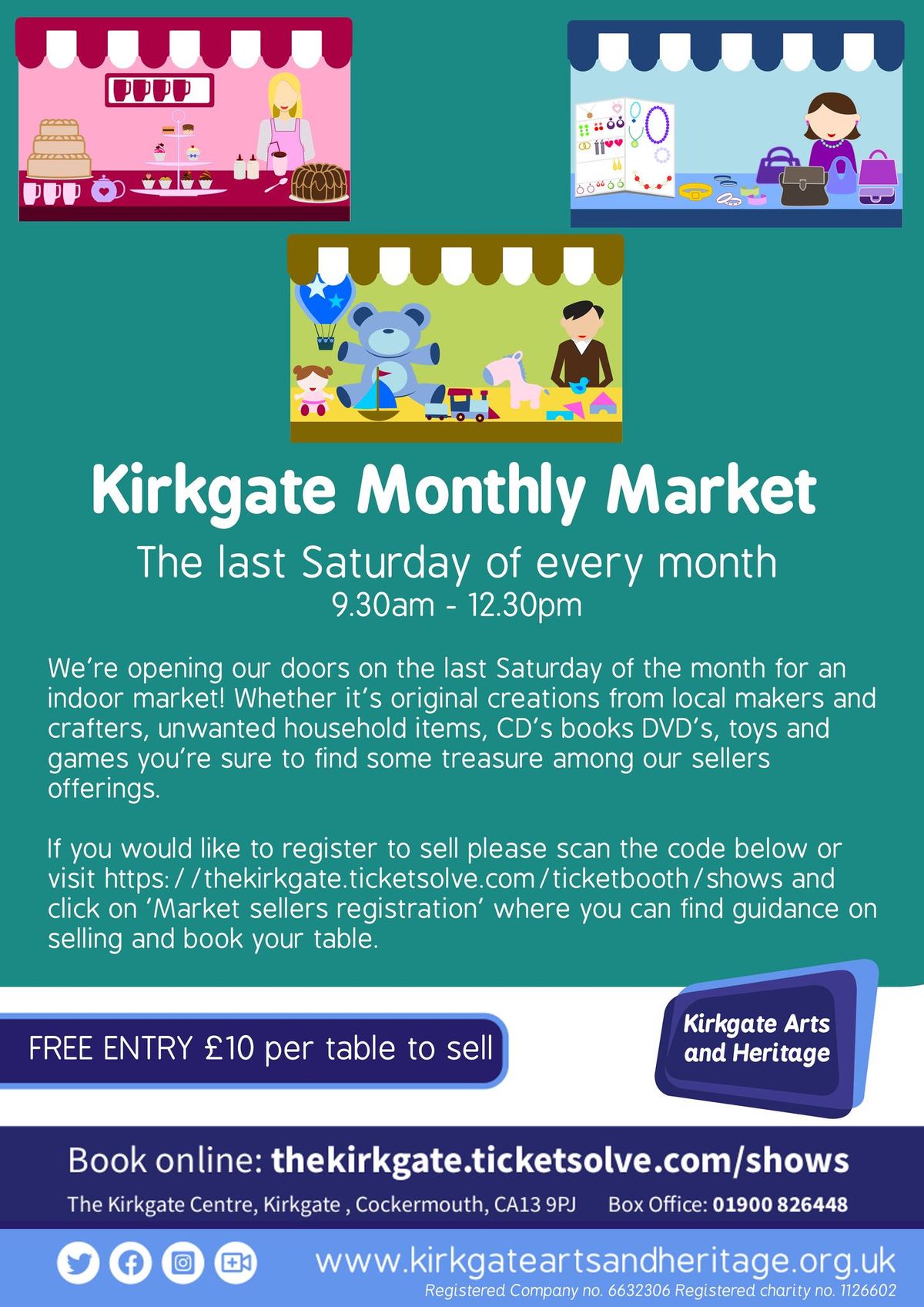 Kirkgate Monthly Market