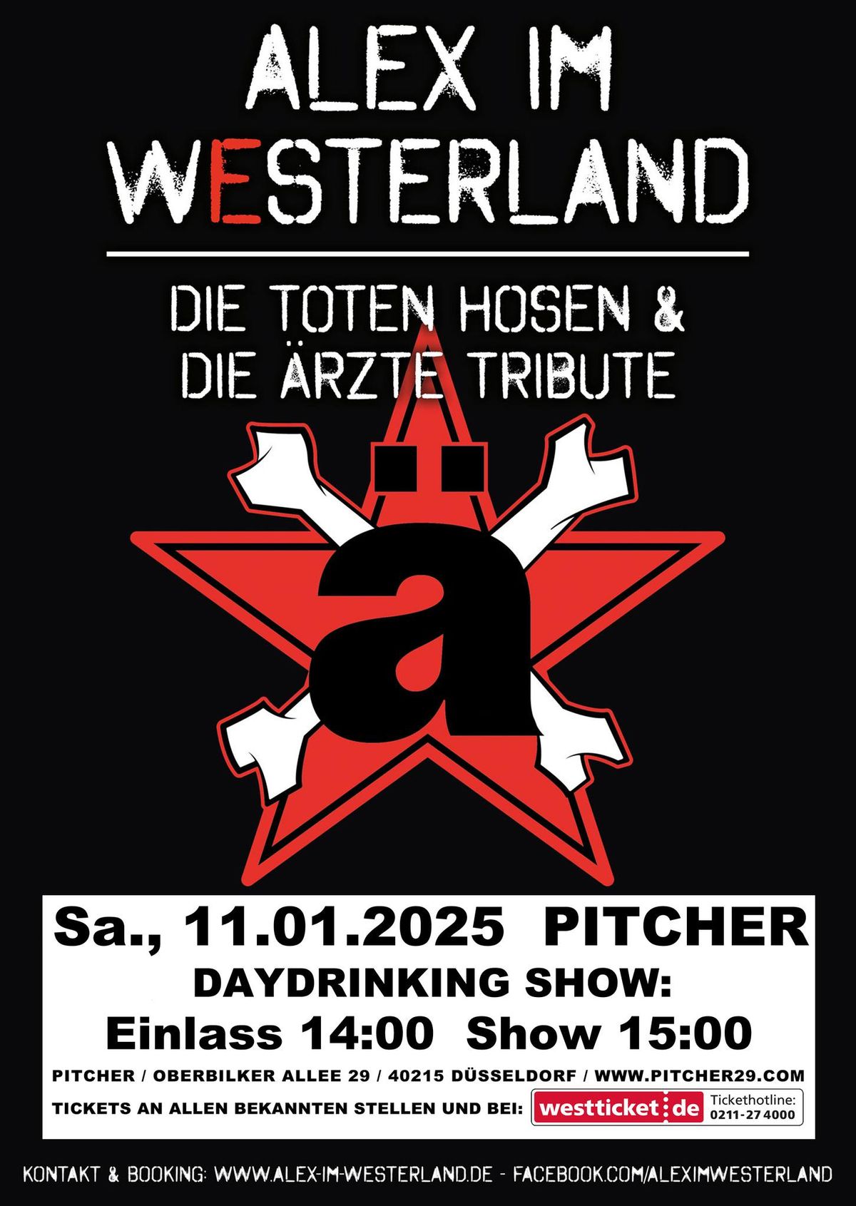 "DAYDRINKING": ALEX IM WESTERLAND covern DIE \u00c4RZTE & DIE TOTEN HOSEN