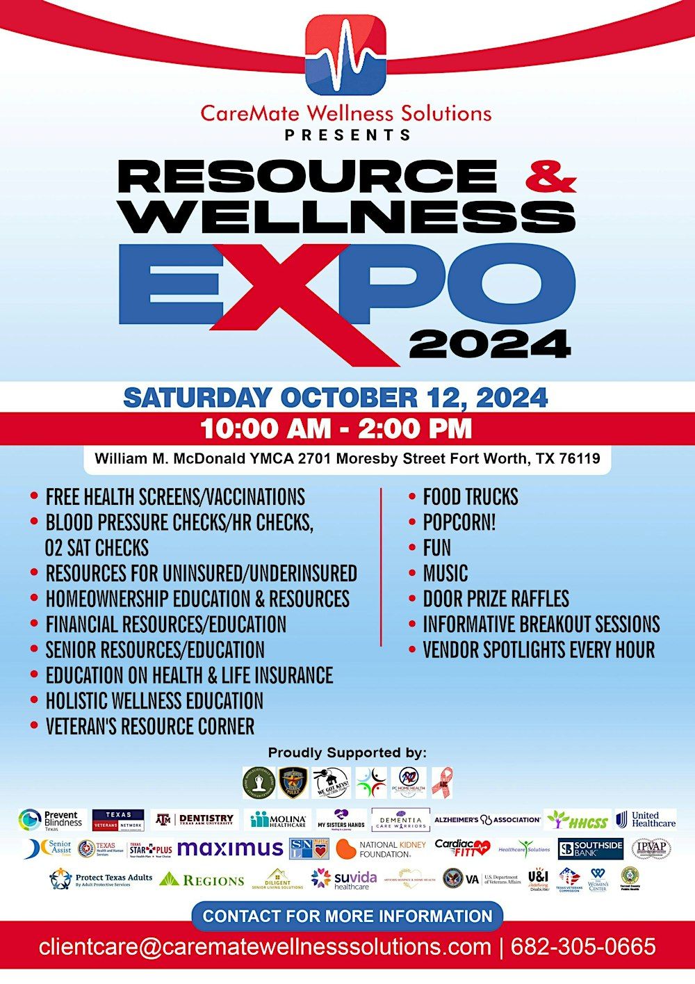 Resource & Wellness Expo 2024 presented by Caremate Wellness Solutions, LLC