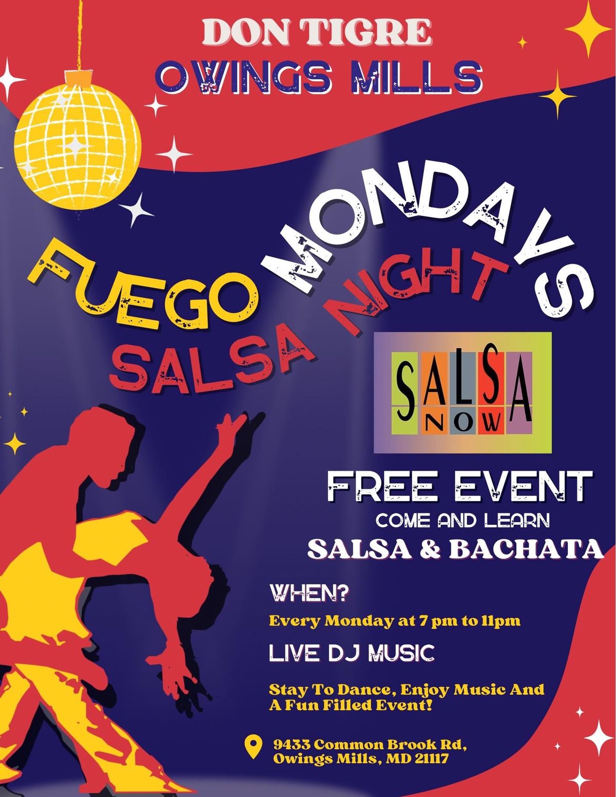 Fuego Mondays Salsa Night