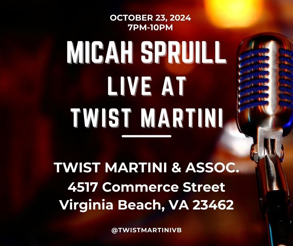 Fall Music Series at Twist Ft. Micah Spruill