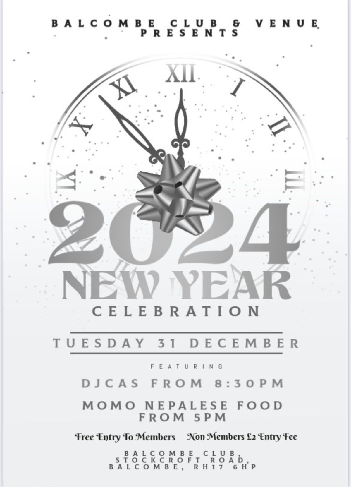 NYE Party With DJ Cas