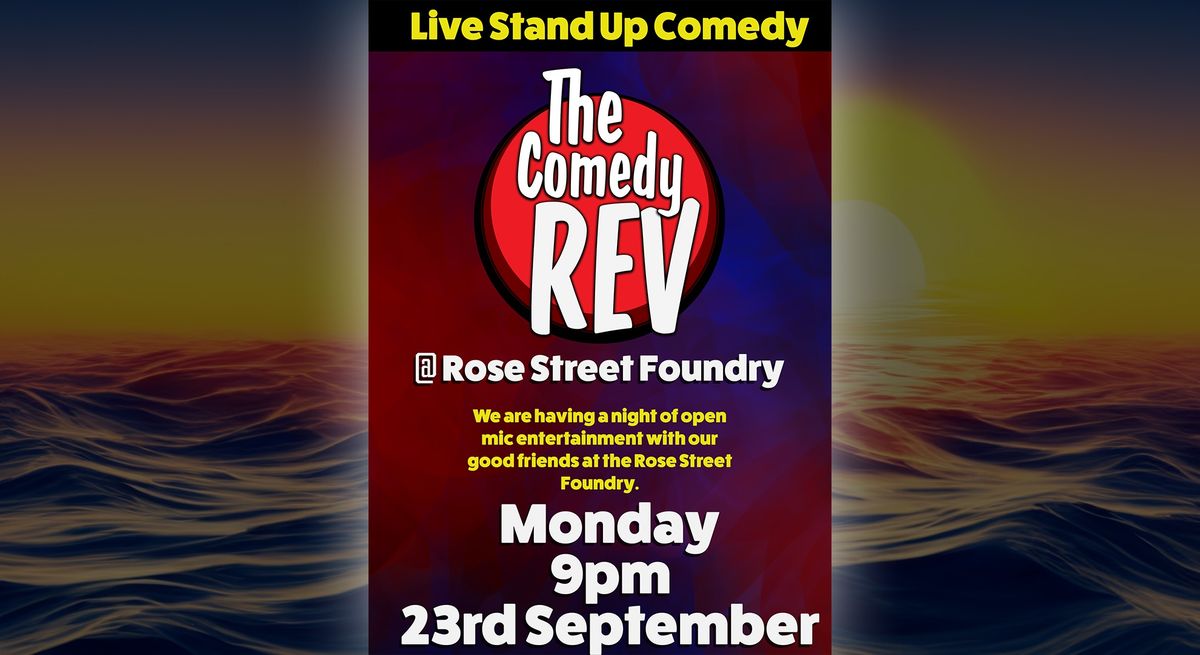 The Comedy Rev - Monday 23rd September