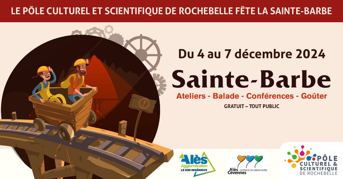 Le P\u00f4le f\u00eate la Sainte Barbe - Le programme 2024 pour petits et grands !