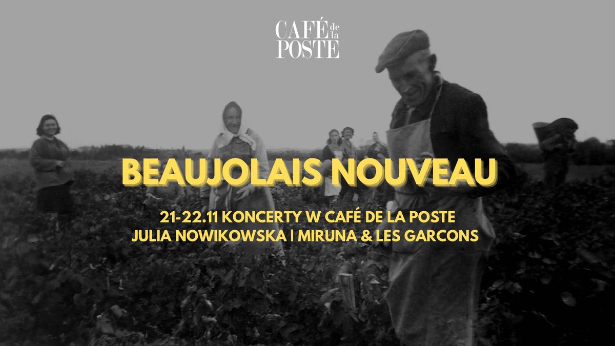 Beaujolais Nouveau w Caf\u00e9 de la Poste \ud83c\udf77\ud83c\udf77\ud83c\udf77