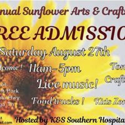 2nd Annual Sunflower Arts & Crafts Show