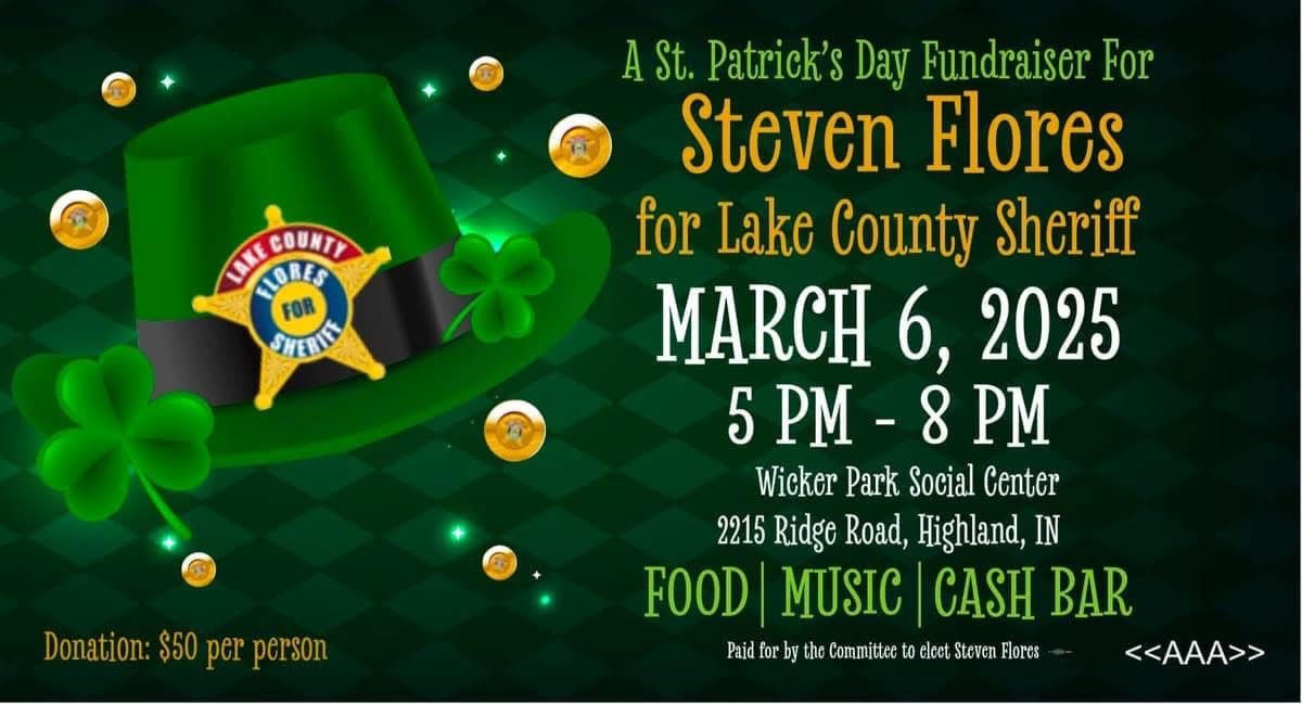 Flores for Sheriff March Fundraiser