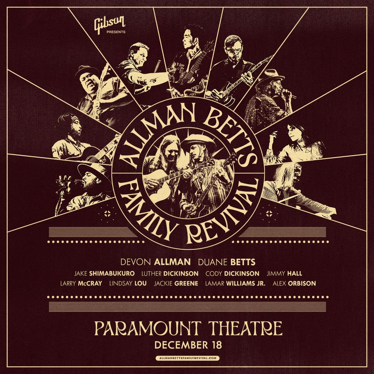 Allman Betts Family Revival at Paramount Theatre Denver