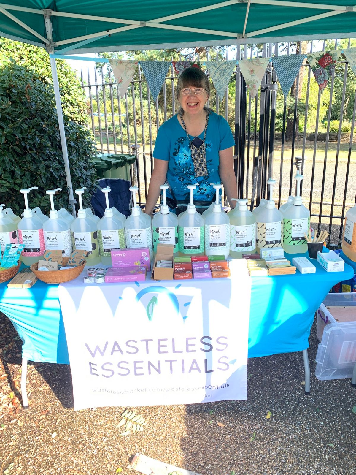 Refills and Wasteless essentials at Danson Producers Market