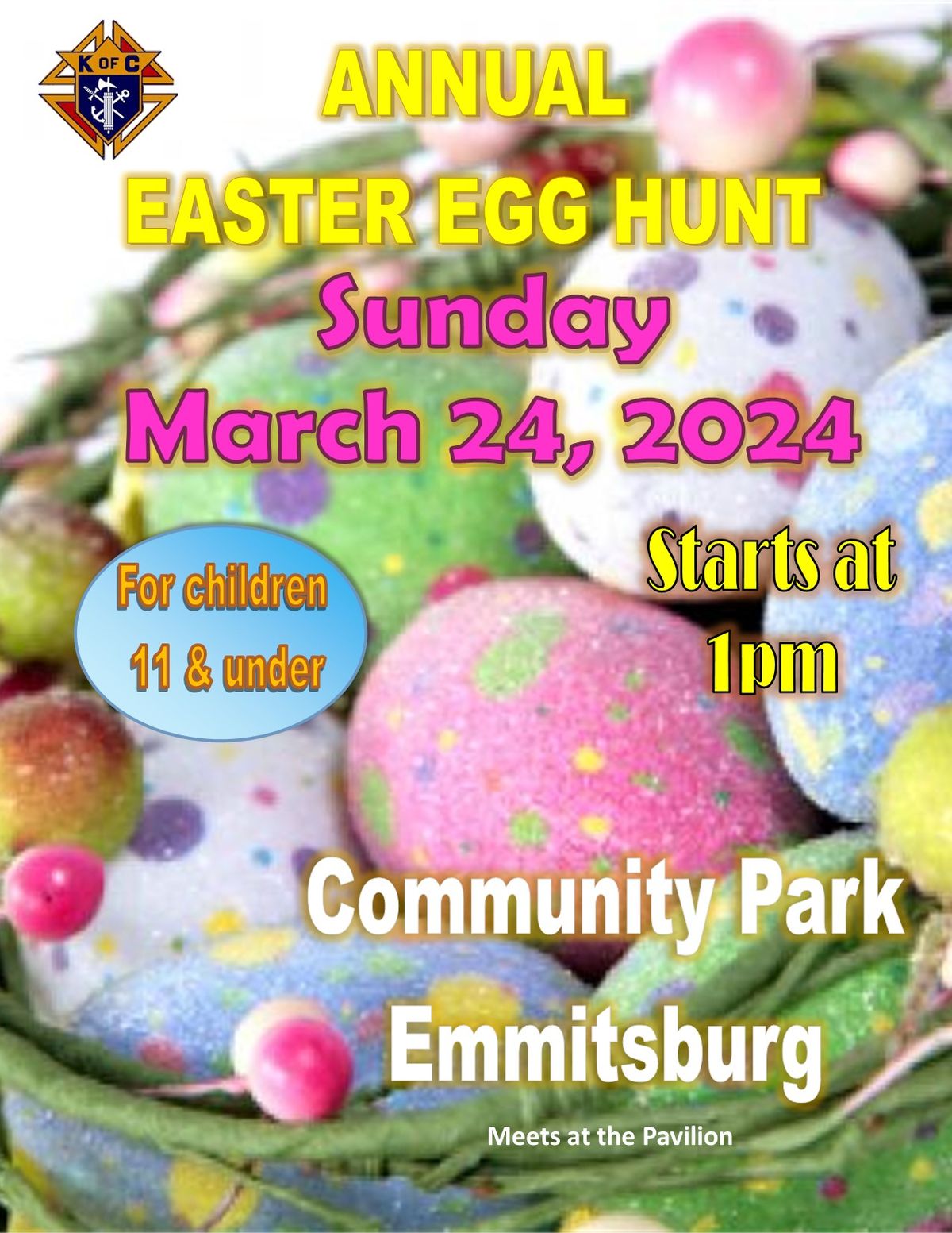 Emmitsburg Annual Easter Egg Hunt