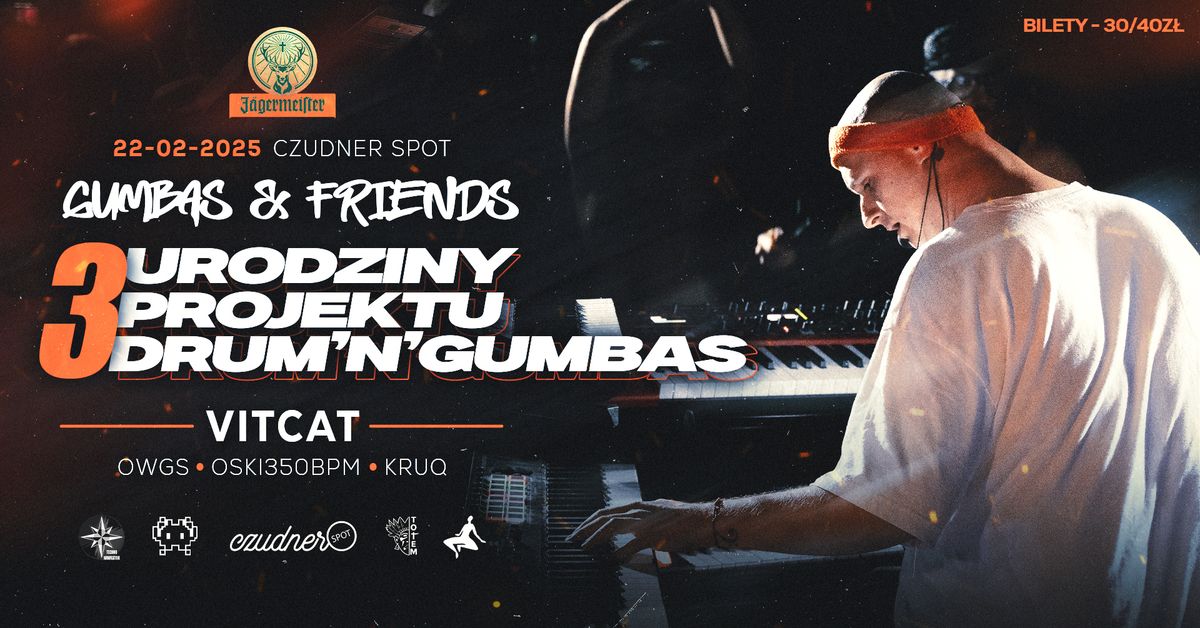 \ud83c\udf89 Gumbas & Friends \u2013 3. urodziny projektu Drum'n'Gumbas \ud83c\udf89