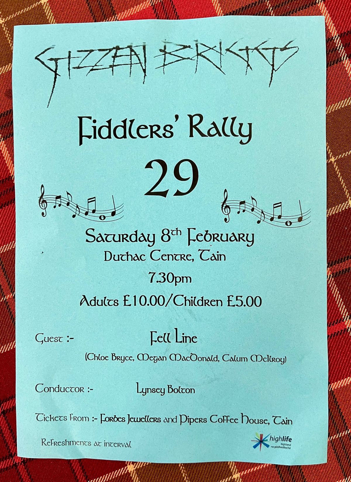 Gizzen Briggs 29th Fiddlers Rally