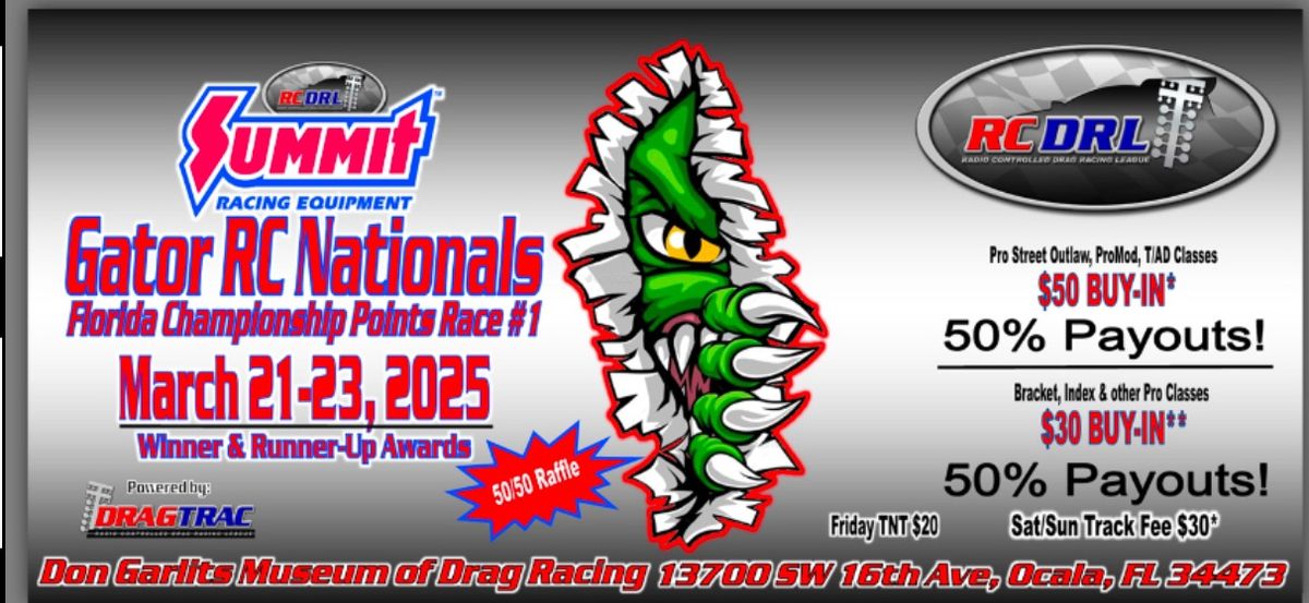 2025 Summit Racing Equipment RCDRL Gator RC Nationals