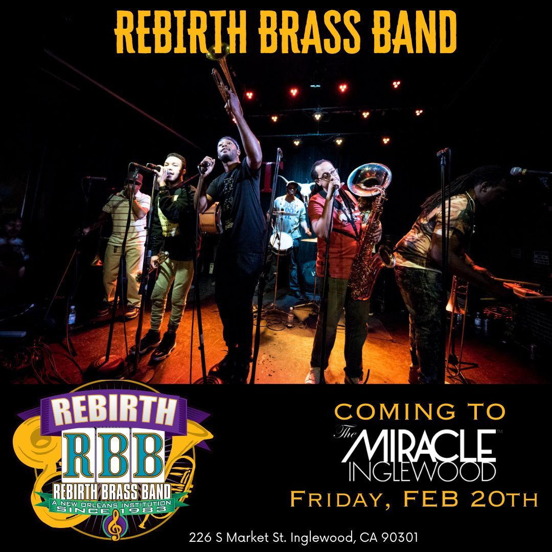 Rebirth Brass Band at Majestic Theatre - Madison