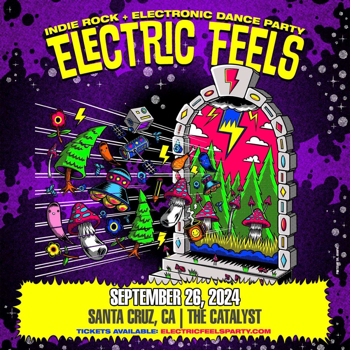 Eletric Feels: Indie Rock & Indie Dance Party Live at The Catalyst, Santa Cruz