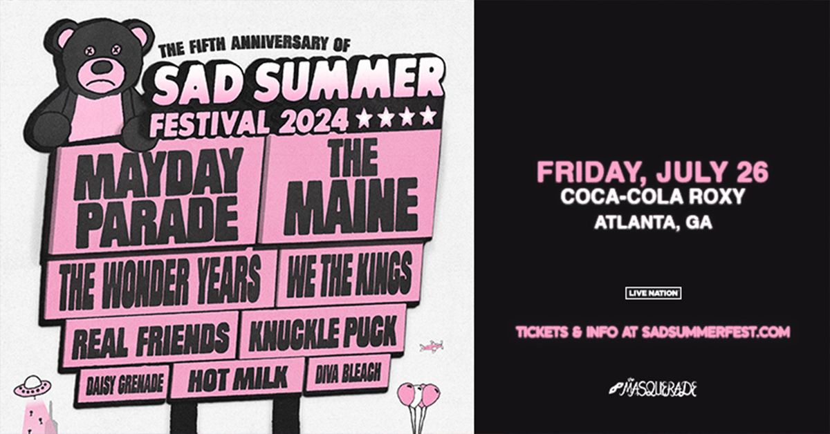 Sad Summer Festival 2024 \u2014 5th Anniversary @ Coca-Cola Roxy