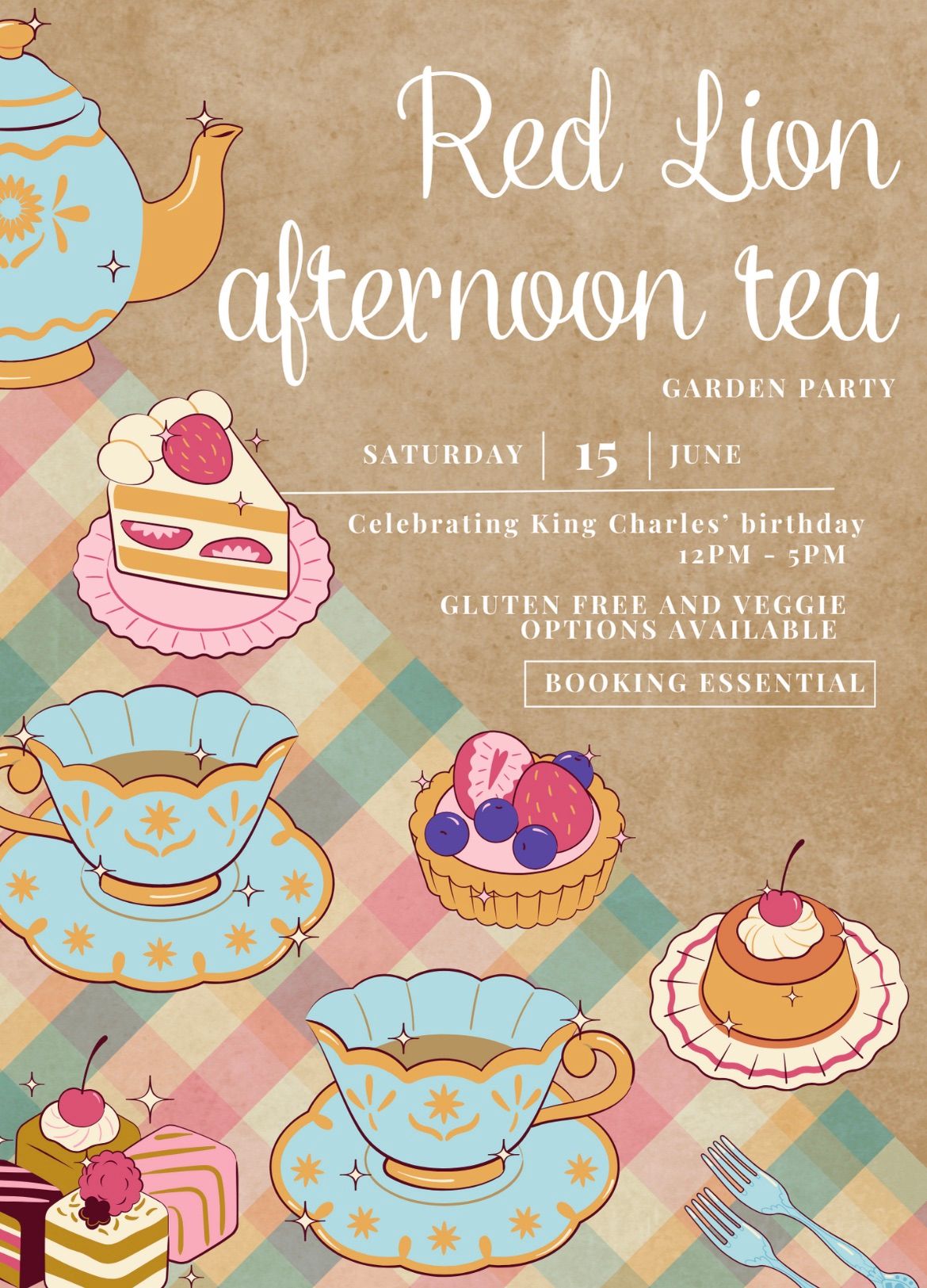 Afternoon tea party! 