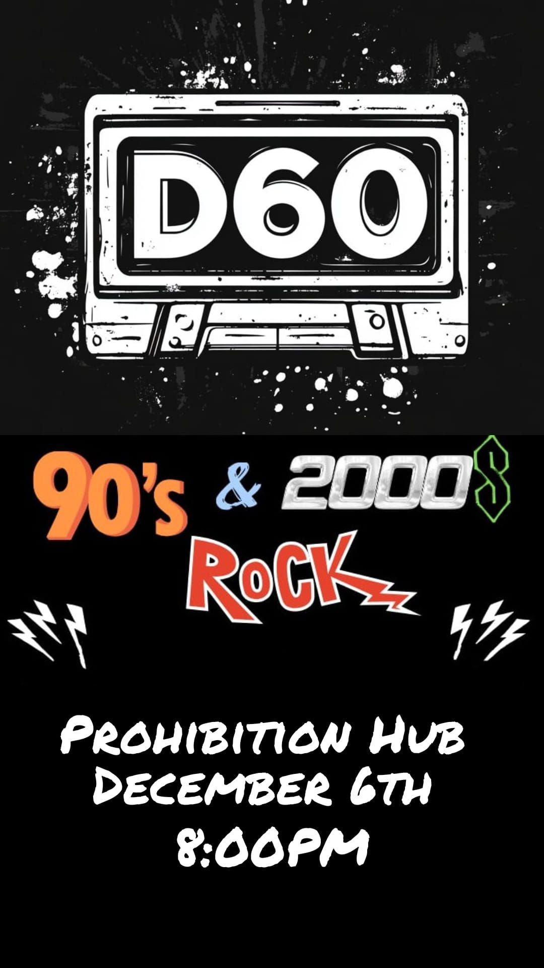 "D60" Rocks Prohibition Hub 