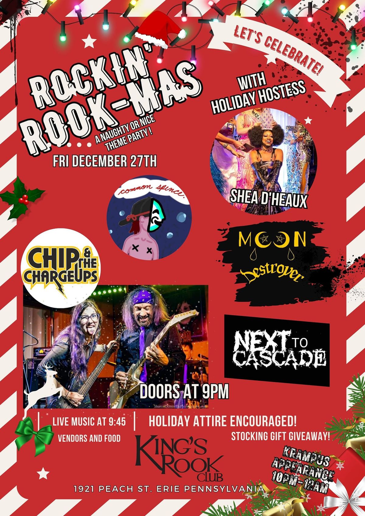 Rockin' Rook-Mas A Naughty or Nice Theme Party ft. Holiday Hostess Shea D'eaux