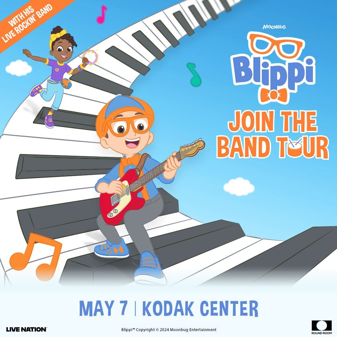 Blippi at Kodak Center