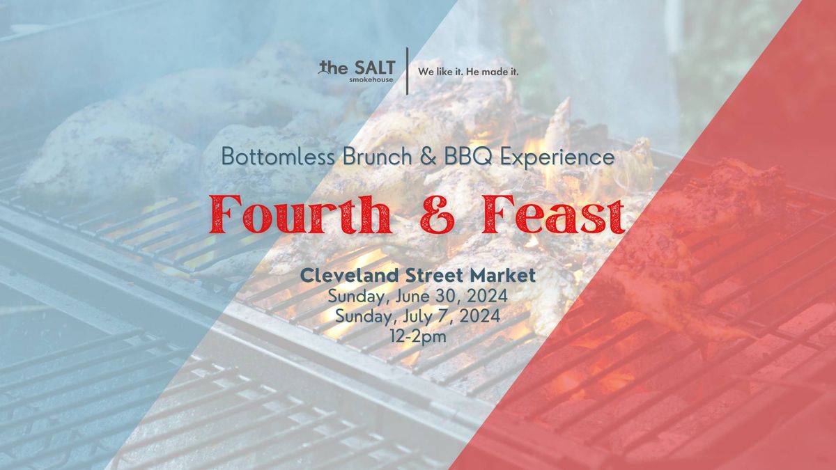 Fourth & Feast - A Bottomless Brunch and BBQ Experience @ Cleveland Street Market in Clearwater!