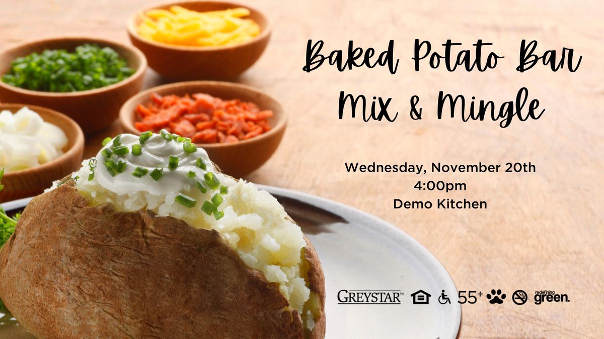 Baked Potato Bar Mix & Mingle