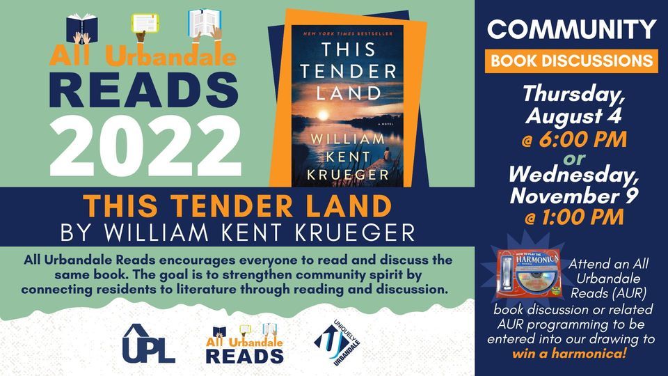 All Urbandale Reads 2022 Book Discussion, Urbandale Public Library, 9