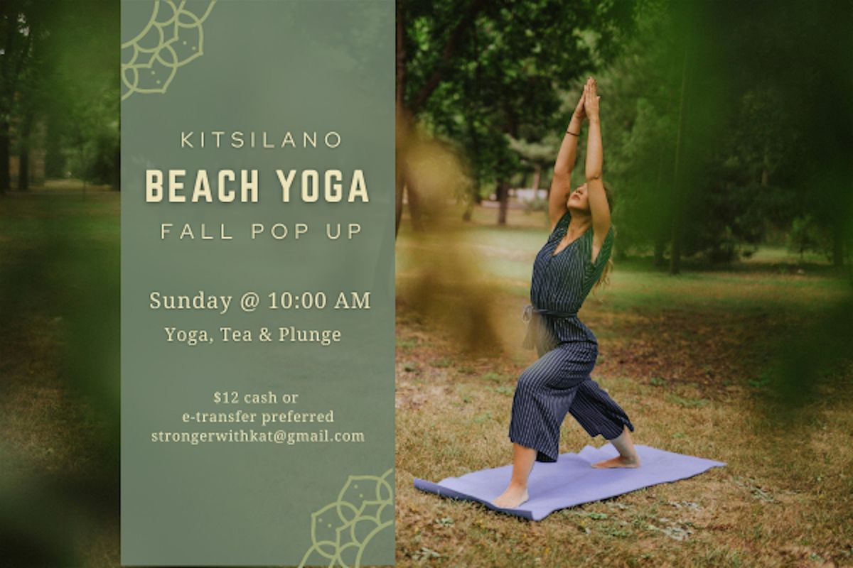 Kits Beach Yoga October Pop Up