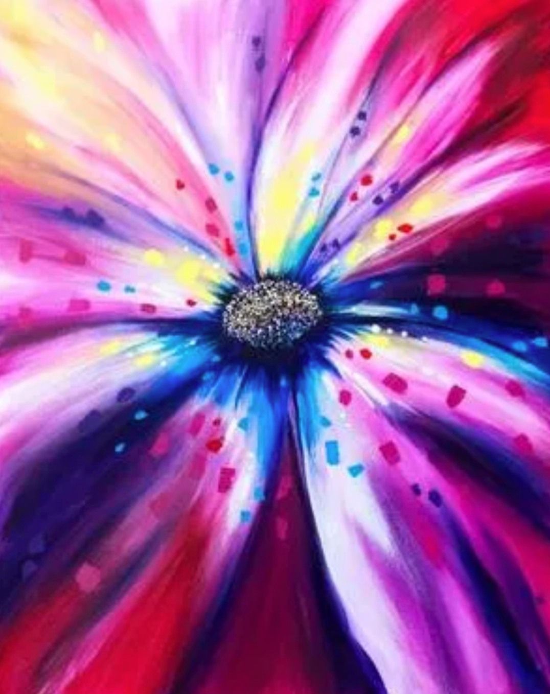 Paint Nite Event- "Sparkle Daisy" 