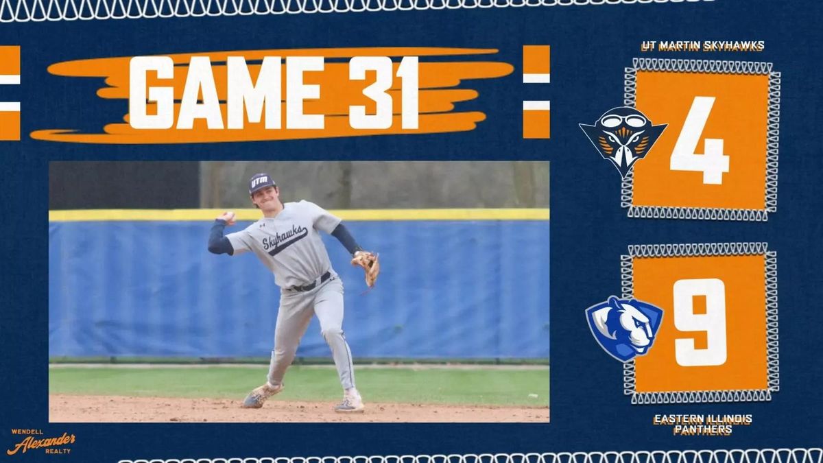 UT Martin Skyhawks at Eastern Illinois Panthers Mens Basketball