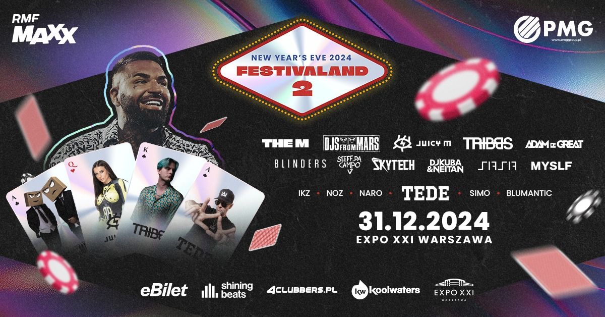 FESTIVALAND 2 by THE M - 31.12.2024 EXPO XXI Warszawa! 