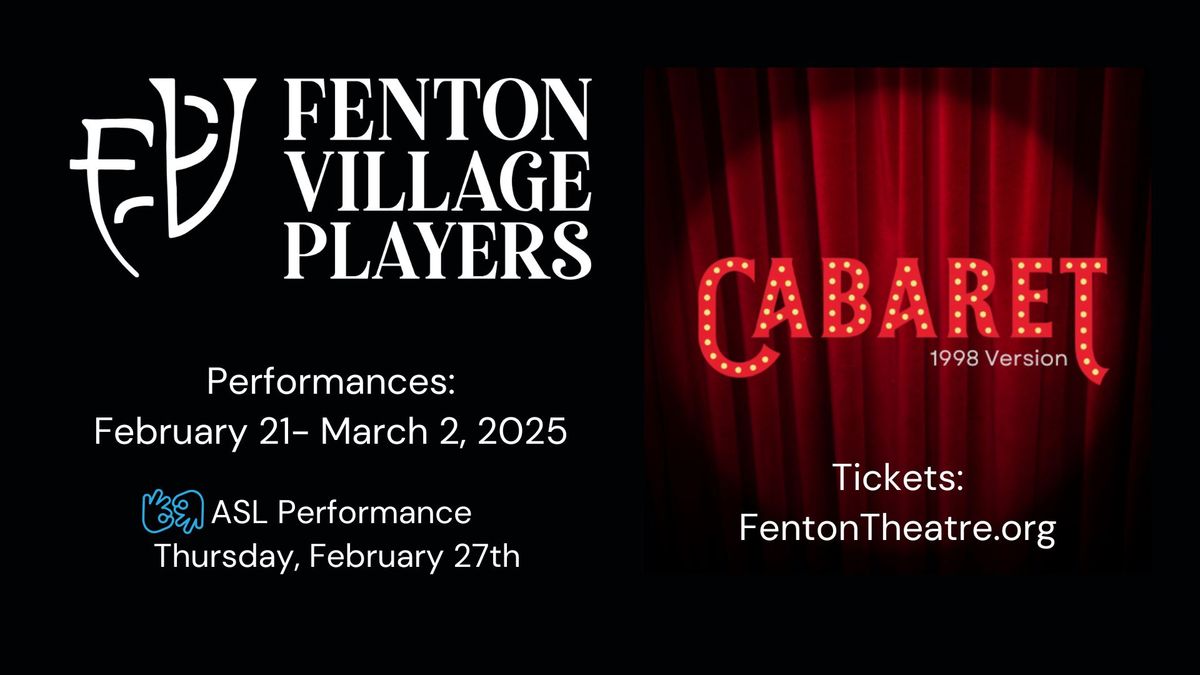 FVP Presents:  Cabaret: 1998 Version