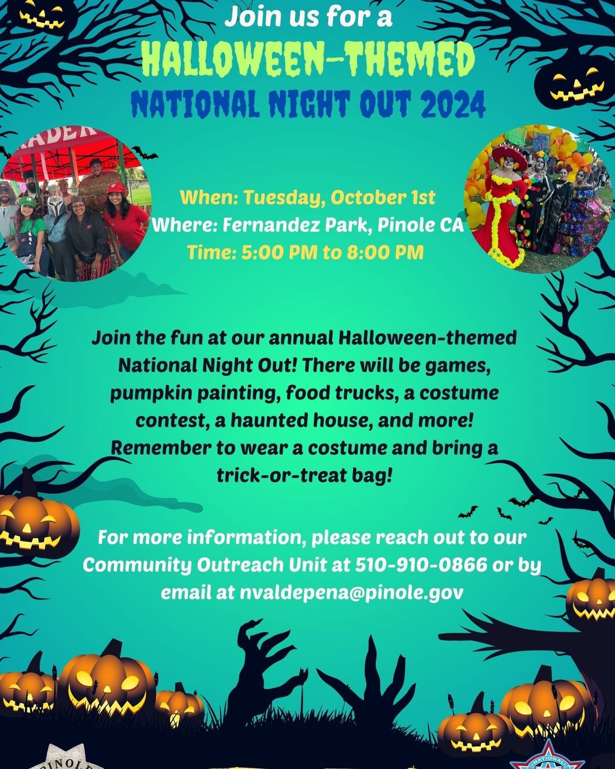 Halloween-Themed National Night Out!