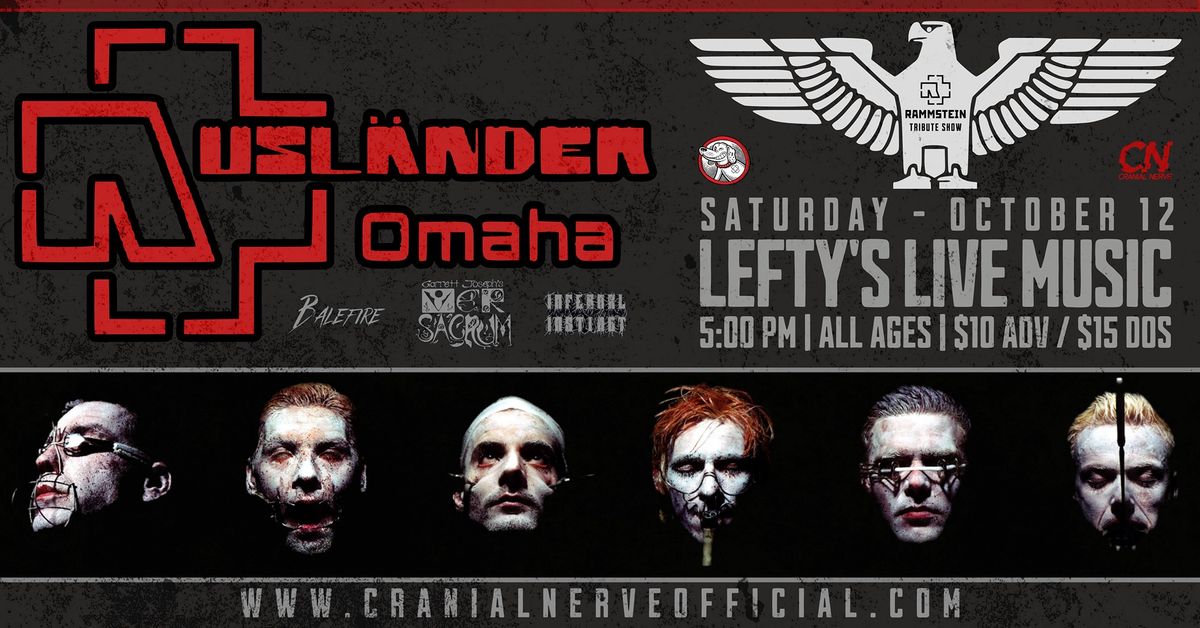 Ausl\u00e4nder-Rammstein Tribute Band - LIVE at Lefty's!