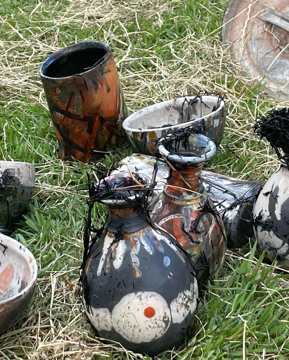 Raku masterclass at The Clayrooms Loughborough \ud83d\udd25