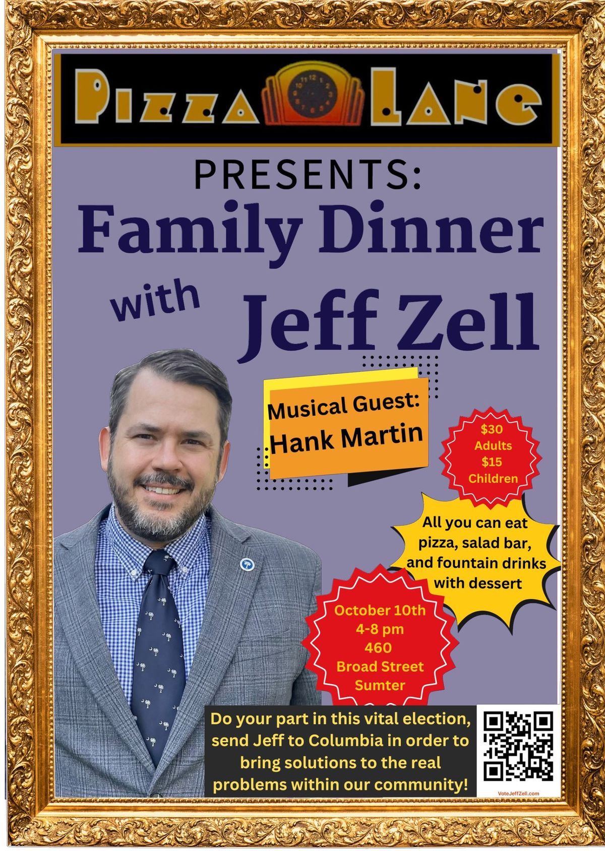 Dinner with Jeff Zell