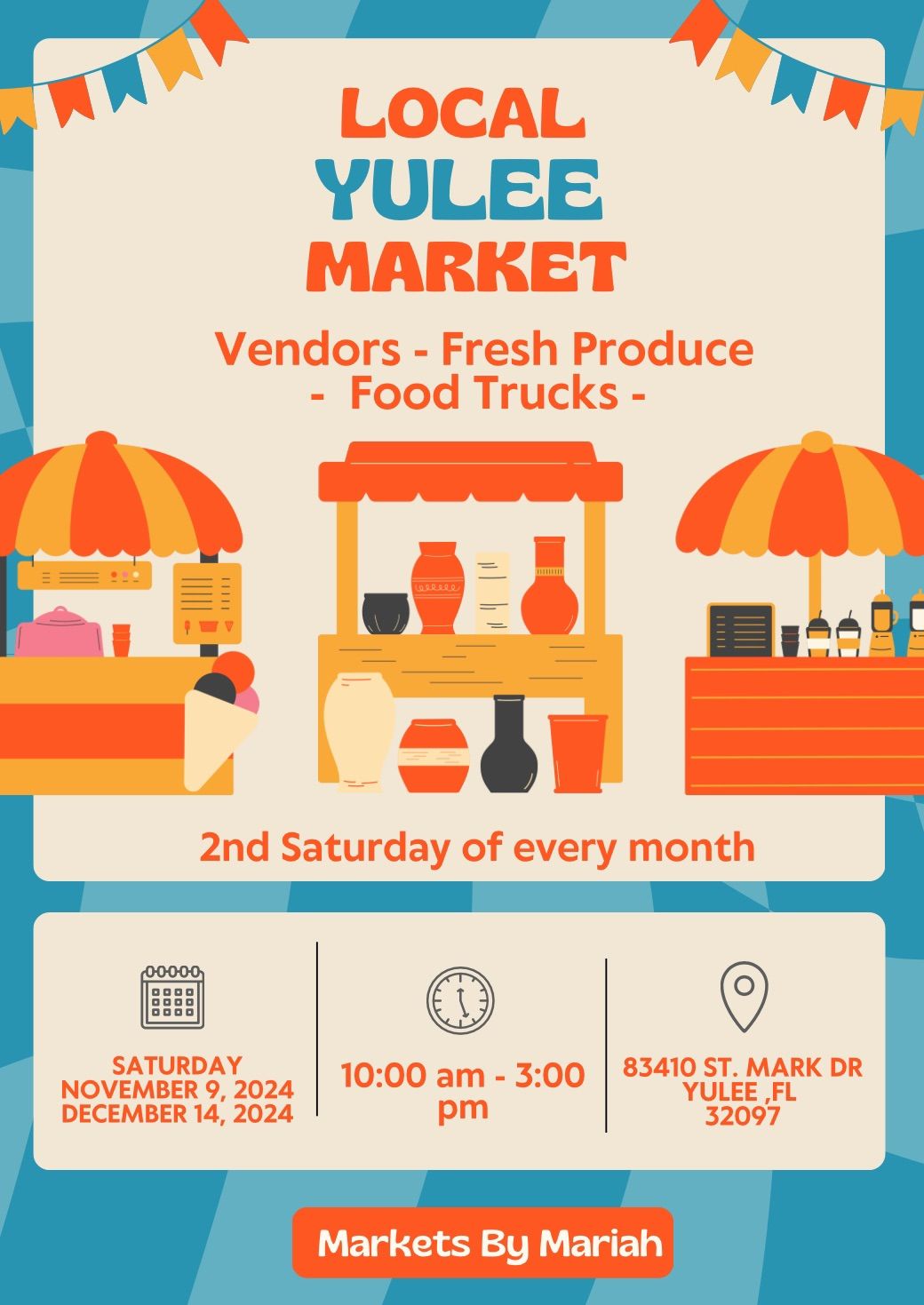 Local Yulee Market - 2nd Saturday of every month