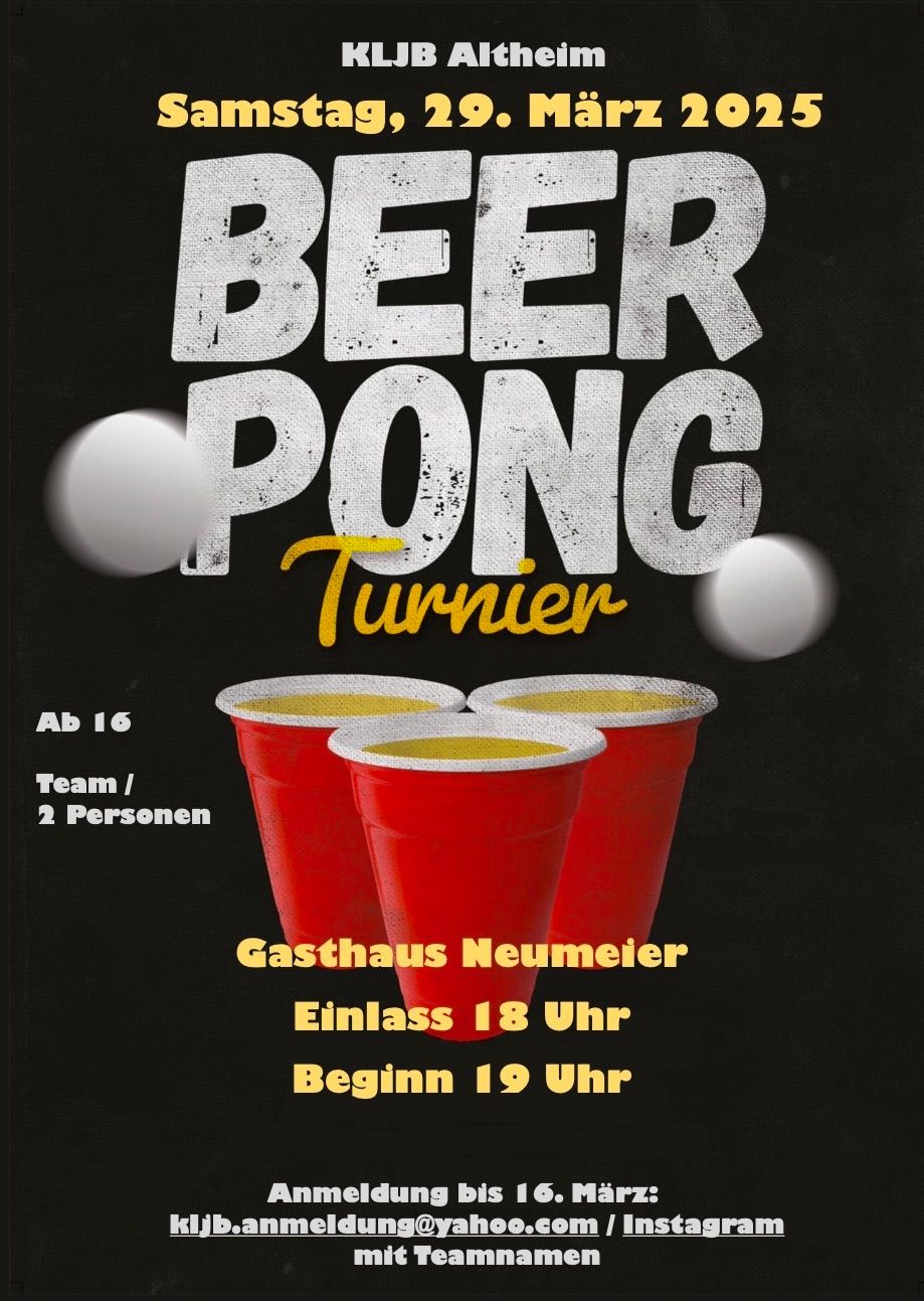 Beerpongturnier 