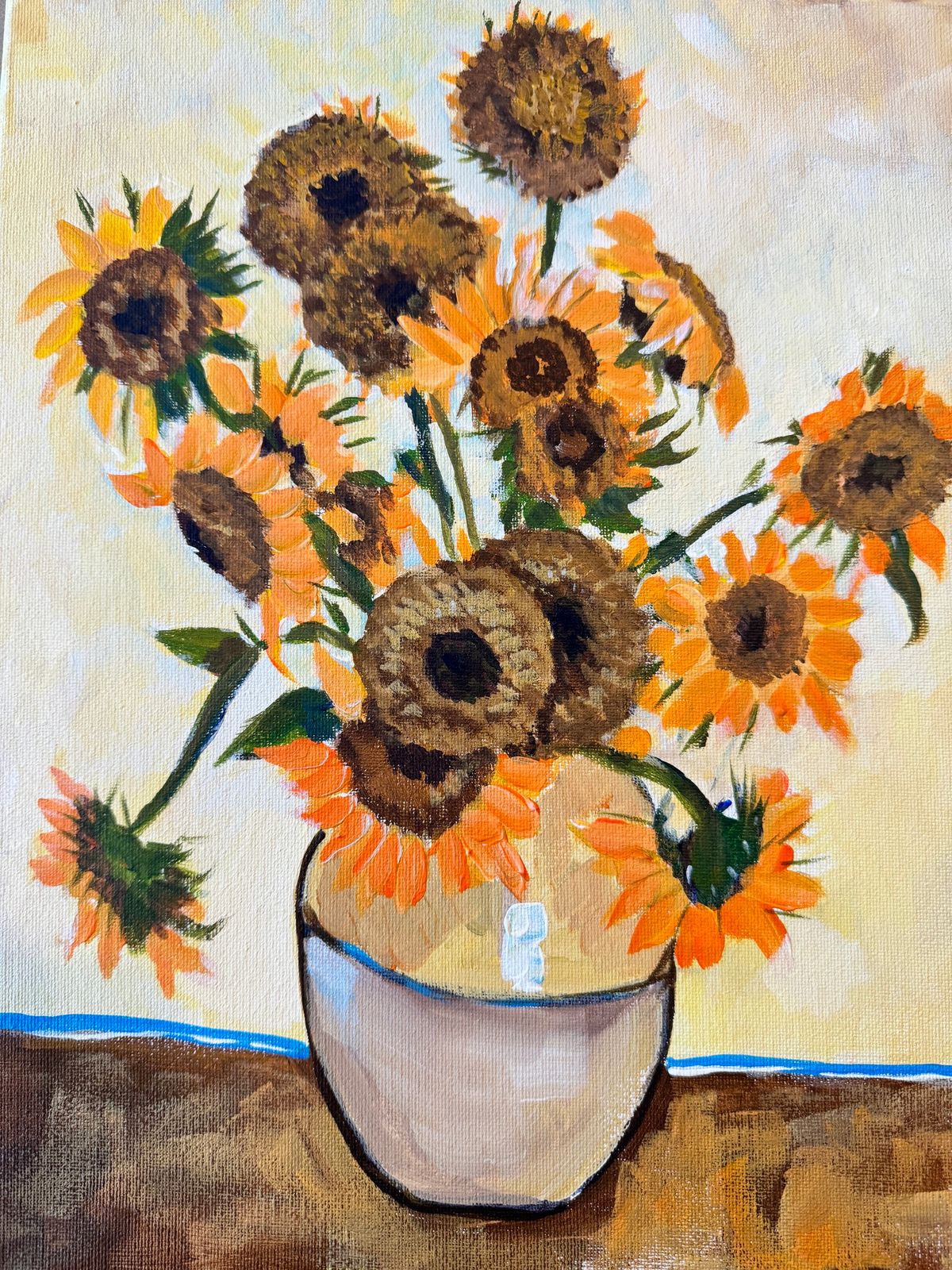 OMG Class: Van Gogh Sunflowers